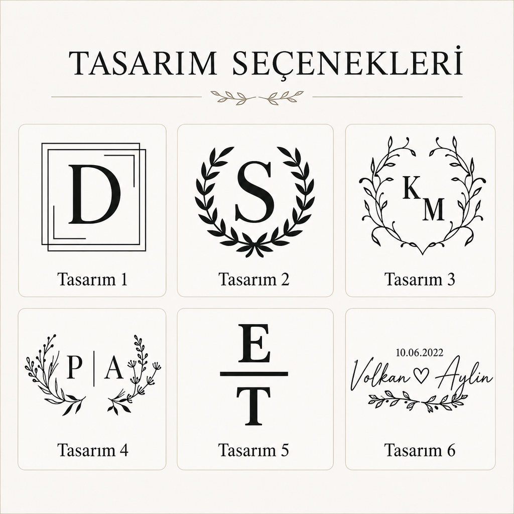 Çiftlere Özel İsim ve Tarih Kazımalı Epoksi Ahşap Manyetik Bıçak Tutucu