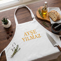 Kişiselleştirilmiş Nakış İşlemeli Aşçı Önlüğü