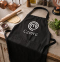 İsim ve Masterchef Logo Baskılı Mutfak Önlüğü